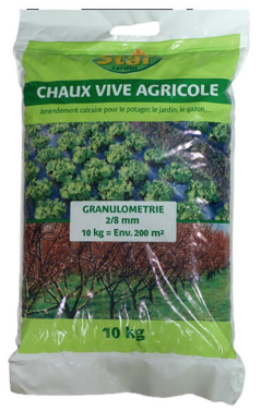 CHAUX VIVE AGRICOLE GRANULES VN 92 10KG