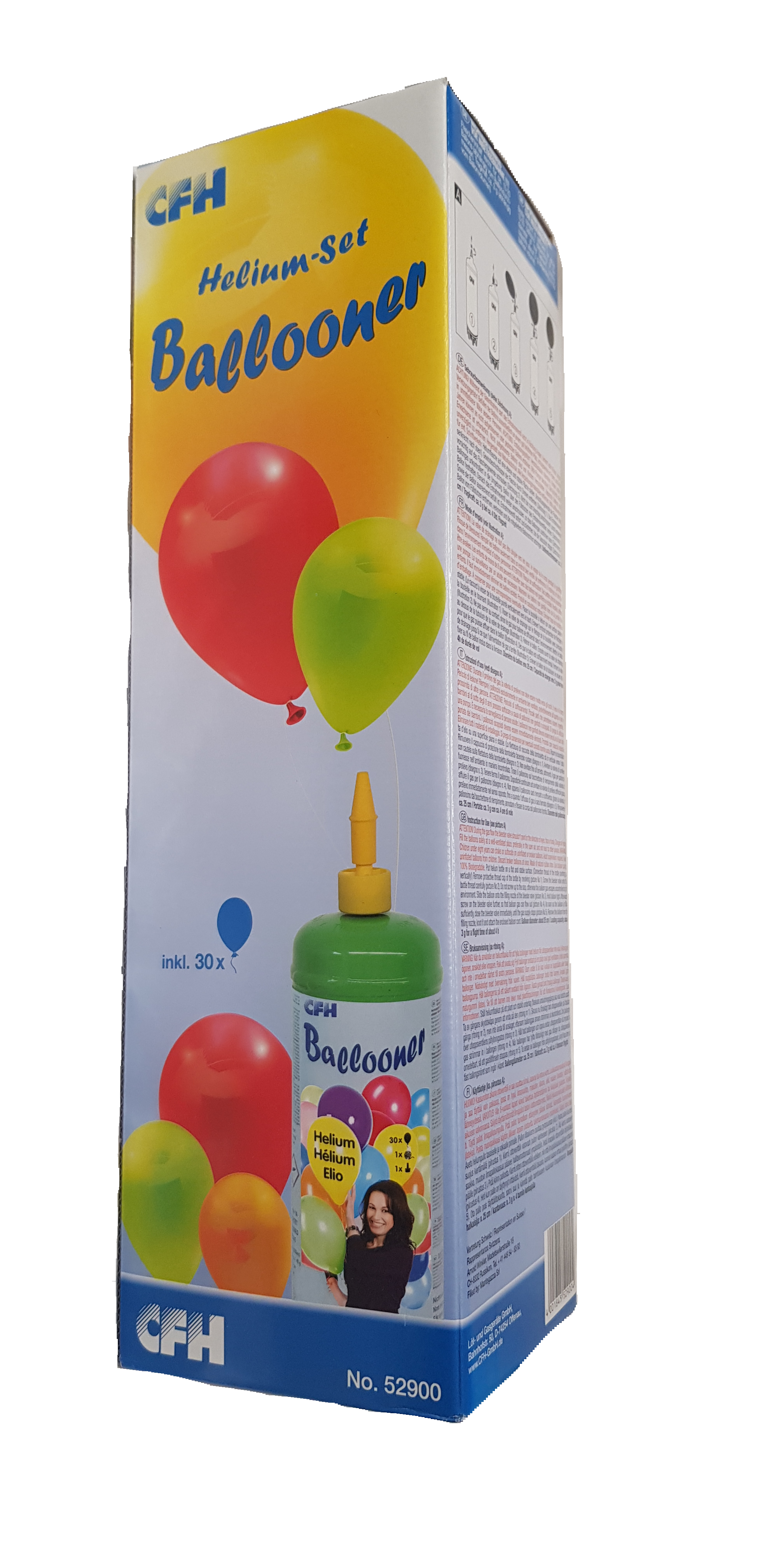 Ballon en aluminium lapin de Pâques satiné, gonflage à l'hélium inclus, 17  po