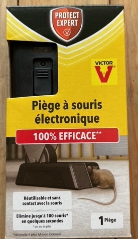 Piège à Rats Electronique Victor RASOUTRAP - PROTECT EXPERT - SBM-SOUTRAP 