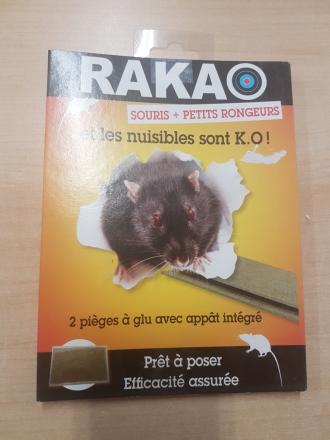 Plaques glu plastique anti Souris anti Rat