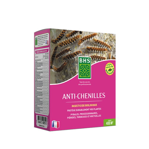 INSECTICIDE BIOLOGIQUE ANTI-CHENILLES