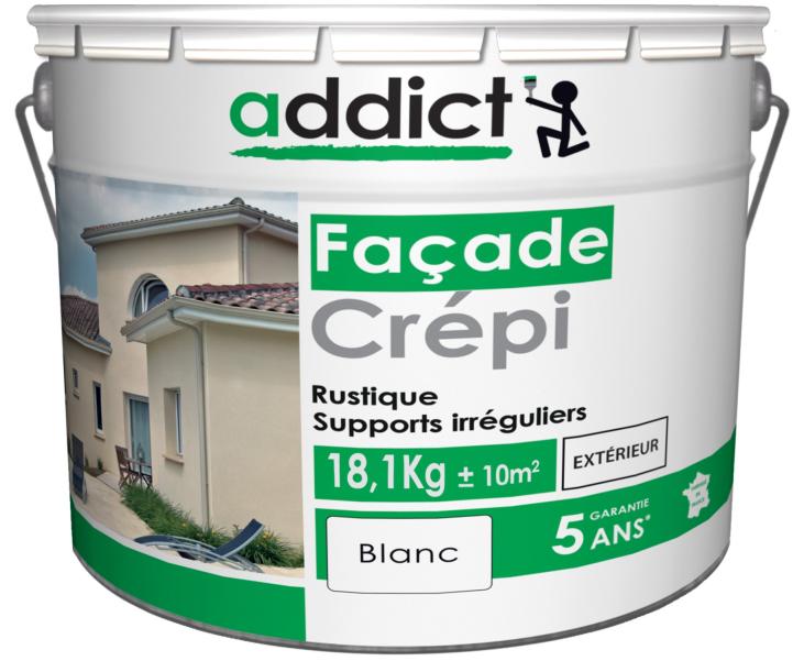 ADDICT CREPI FACADE 18.1KG BLANC
