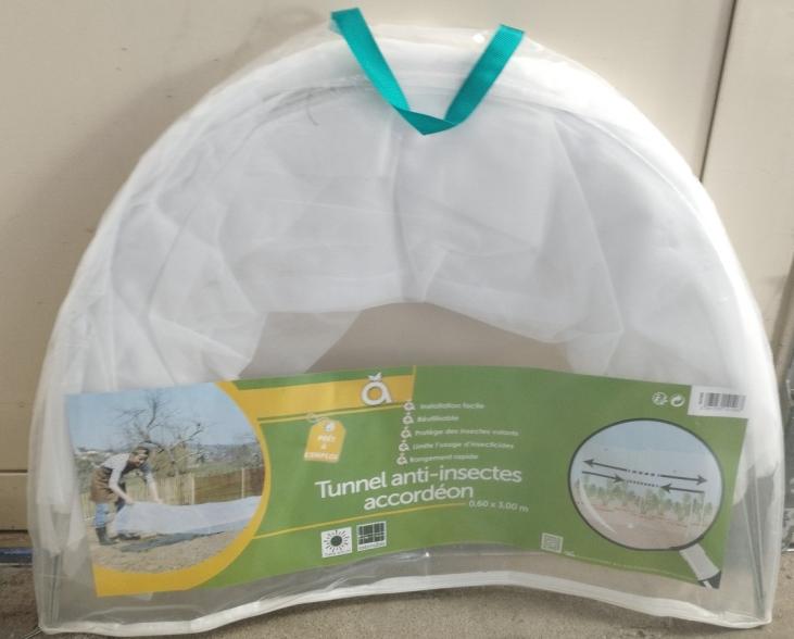 TUNNEL  ANTI INSECTES 0.6X3.00M